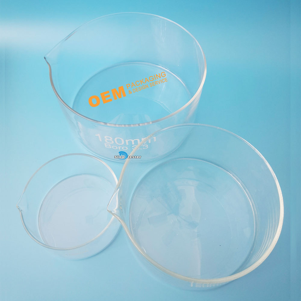 Big Sized Food Glass Petri Dish 90X15Mm