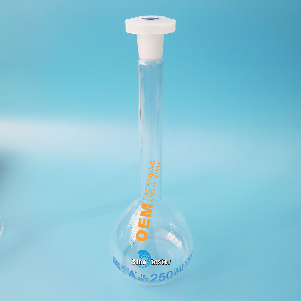 SN1621 100Ml 500Ml 1000Ml Customize Miniature Science Laboratory Volumetric Flask