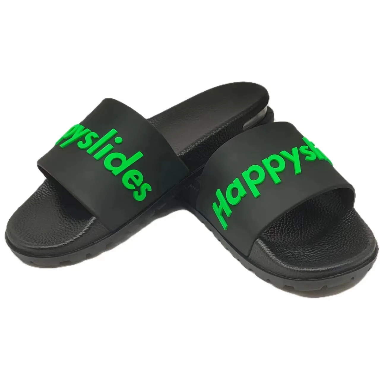 Super Soft PU Slides Beach Custom Slides Logo Plus Size Footwear Summer Cool Slipper Customized Boxes For Slides For Men Women