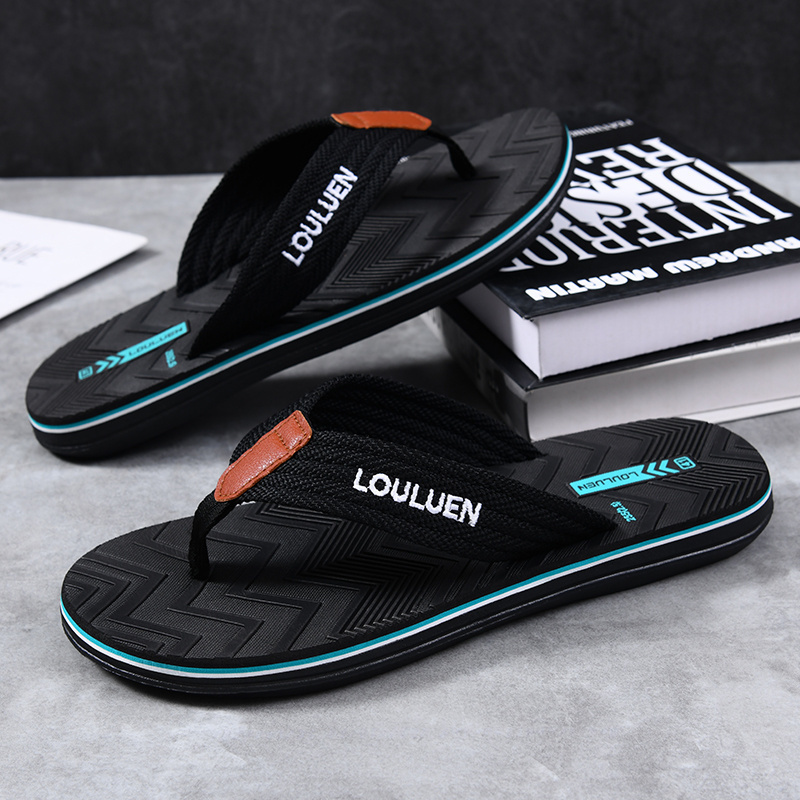 luxury slippers Flip Flops Light beach flip flop slipper for men sandals slippers for outdoor shoe clips for flip flops