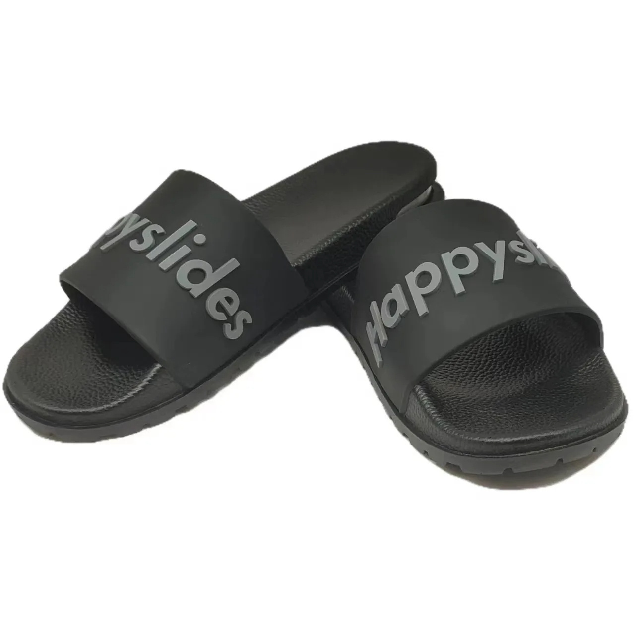 Super Soft PU Slides Beach Custom Slides Logo Plus Size Footwear Summer Cool Slipper Customized Boxes For Slides For Men Women