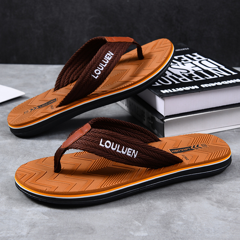 luxury slippers Flip Flops Light beach flip flop slipper for men sandals slippers for outdoor shoe clips for flip flops