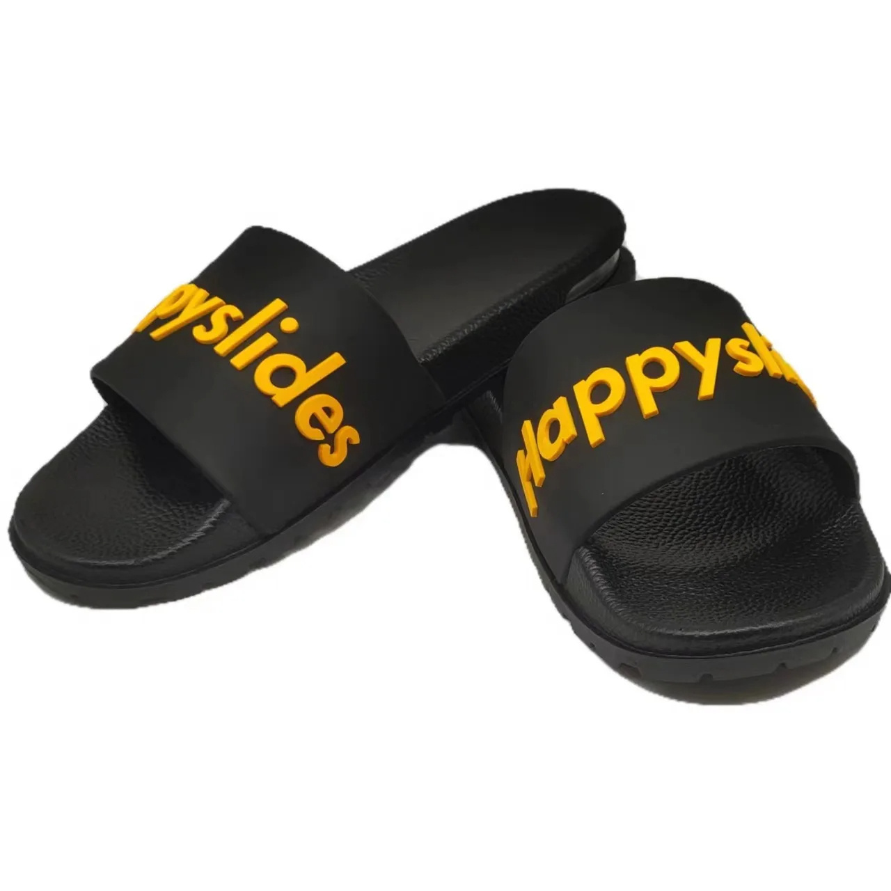 Super Soft PU Slides Beach Custom Slides Logo Plus Size Footwear Summer Cool Slipper Customized Boxes For Slides For Men Women