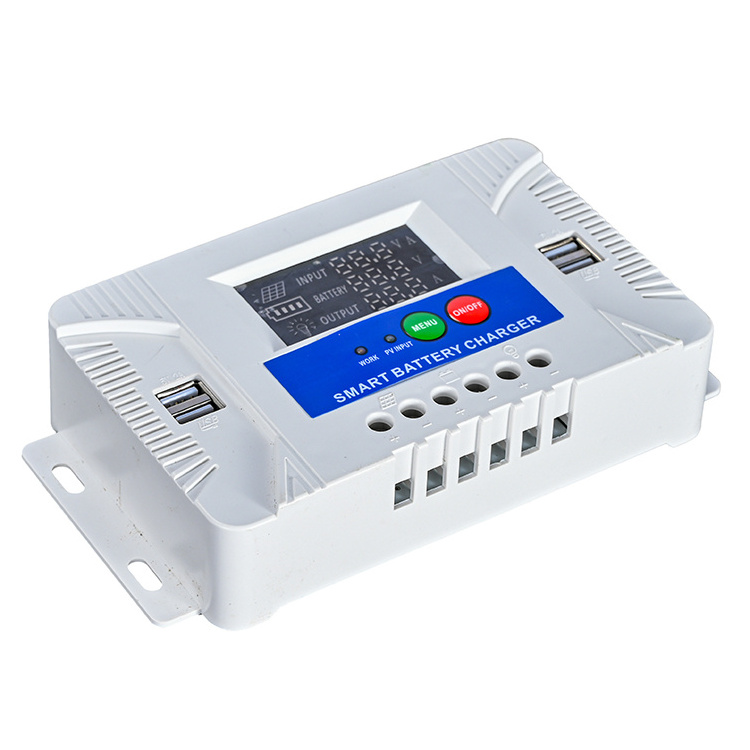 12v 24v 48v 10A 20A 30A 40A solar charge controller mppt solar panel regulator off grid system OEM ODM solar charger