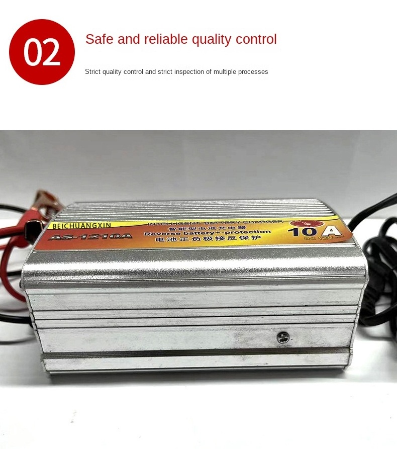 12V 10A 20A DC to AC Battery Charger with solar System Kit  Dual battery RV lithium charger