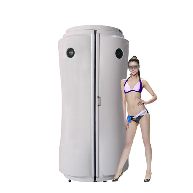 China Whole Body Tanning Machine Tanning Beds Factory Prices Standing Solarium vertical sunbed for skin tanning sun booth