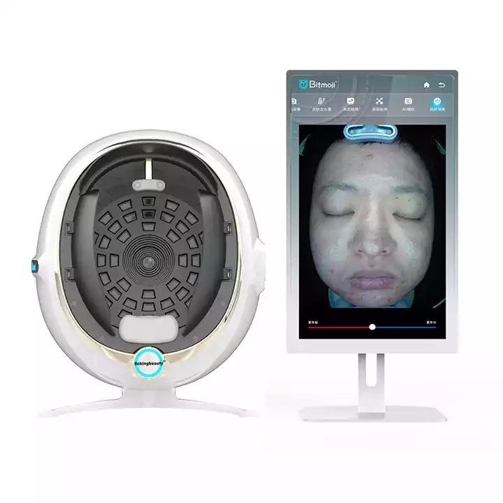 2022 Hottest AI Technology 3D Digital Visia Facial Scanner All Face Analyzer Smart Camera Diagnostic Portable Skin Machine