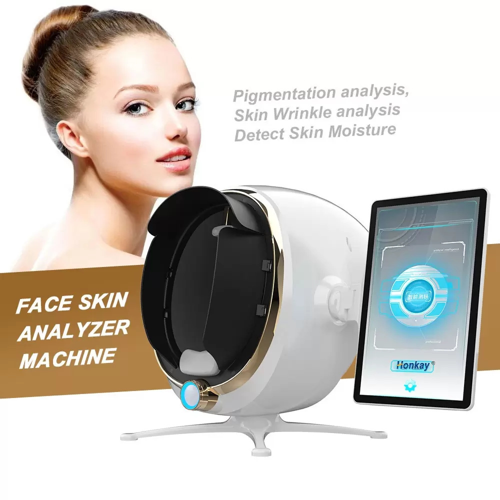 2022 Hottest AI Technology 3D Digital Visia Facial Scanner All Face Analyzer Smart Camera Diagnostic Portable Skin Machine