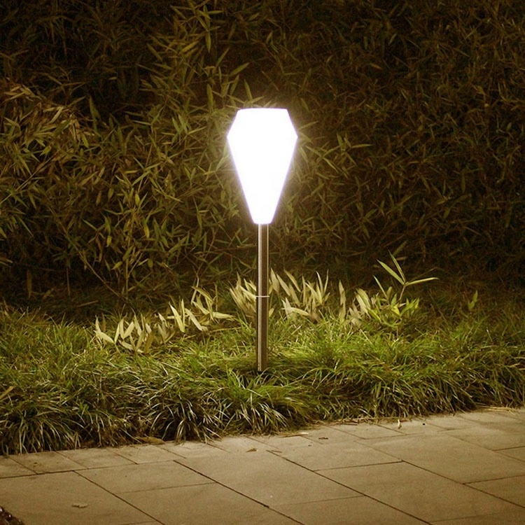 Solar Stake Light Outdoor Warm White LED Lights for Garden Pathway Landscape