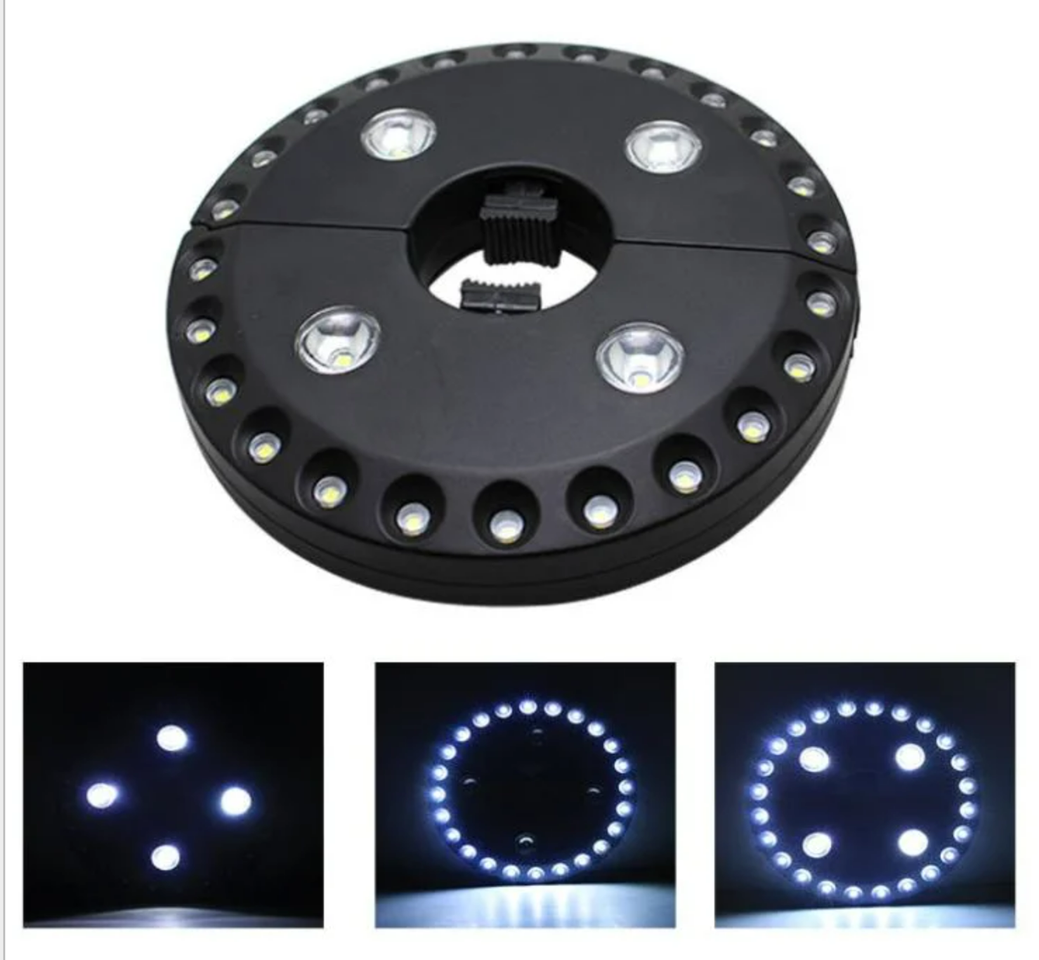 Patio Umbrella Light 3 Brightness Modes Cordless 28 LED Lights  AA Battery Operated,Umbrella Pole Light for Patio Umbrellas