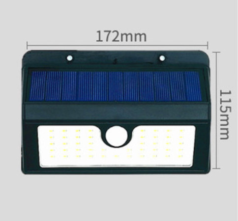 45LED Wireless Solar Energy Powered Motion Sensor Wall Lights Waterproof for Patio Deck Yard Garden and Outdoor