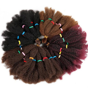 Afro Kinky Bulk  Crochet Afro Kinky Hair Twist