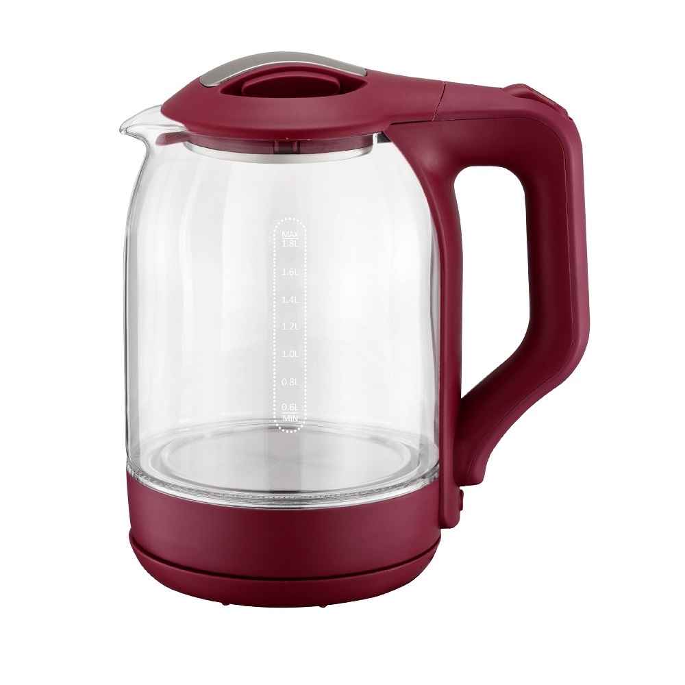 Hot Sell 360 Degree Rotational Base Jug Fast  Boiling Glass Electric Tea Maker