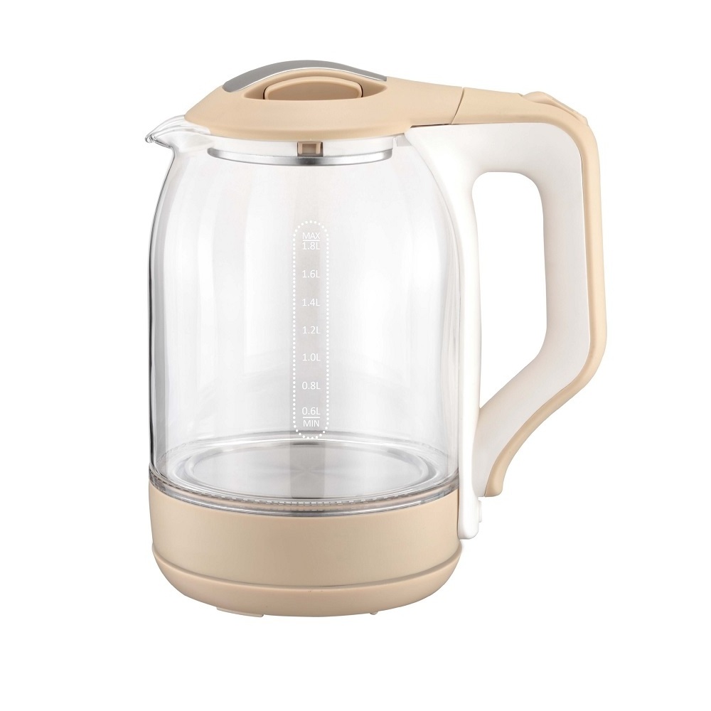 Hot Sell 360 Degree Rotational Base Jug Fast  Boiling Glass Electric Tea Maker