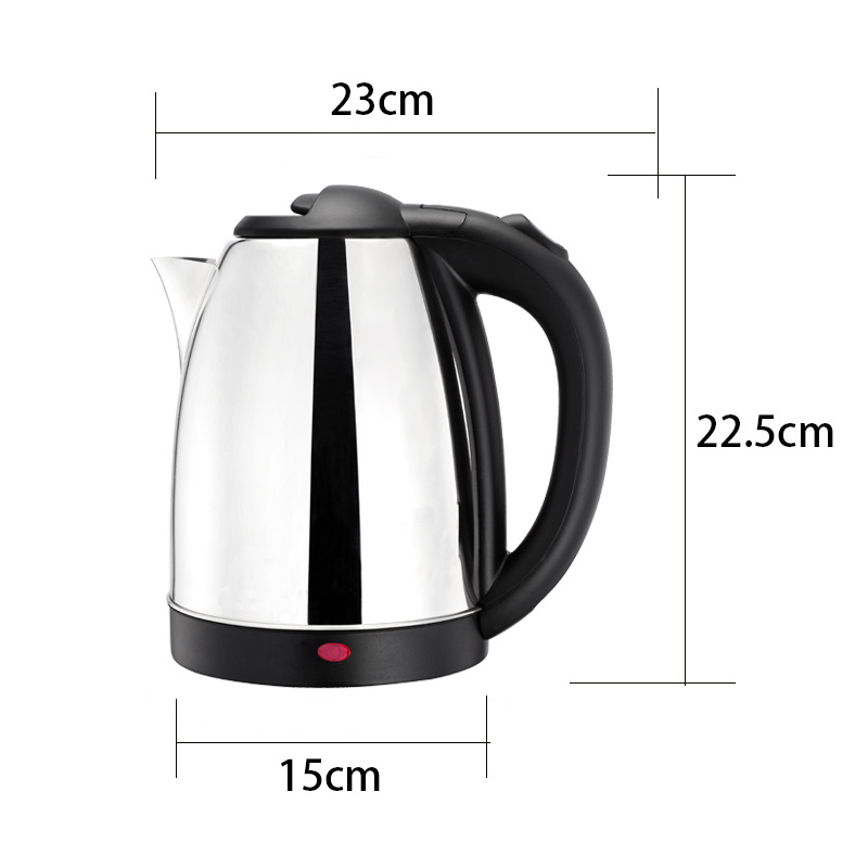 Factory Stainless Steel Kettle hervidor de agua electrico Electric Kettle 1.8L Home Appliances