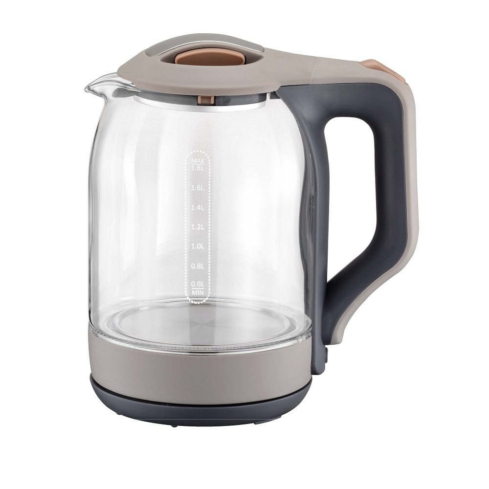 Hot Sell 360 Degree Rotational Base Jug Fast  Boiling Glass Electric Tea Maker