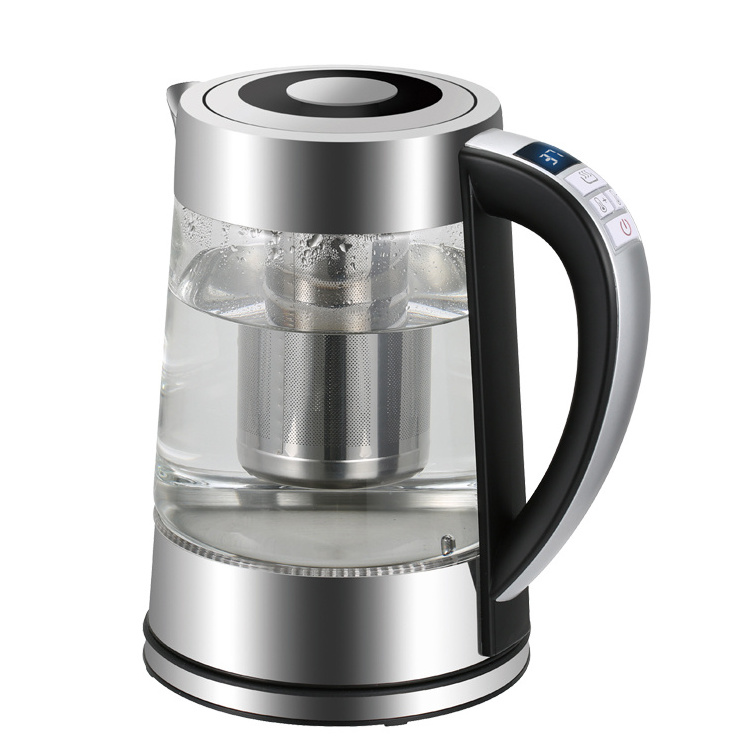 1.8L Digital Keep Warm Function Smart Electric Tea Kettle Glass With Adjustable Temperature Home Appliances