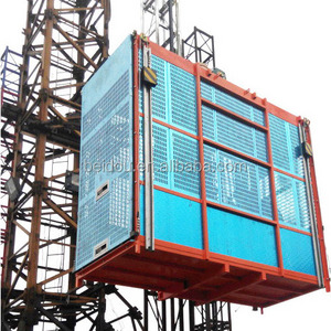 material hoist for construction building site used small elevator concrete lift