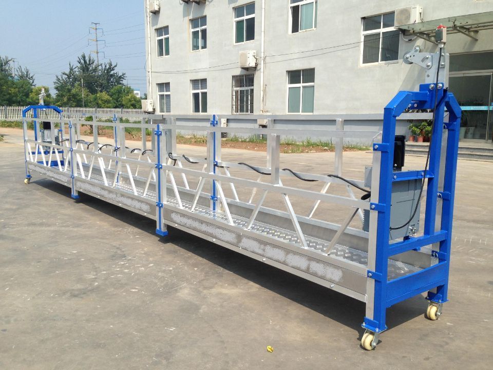 China factory ZLP630 Exterior window cleaning cradle construction suspended platforms