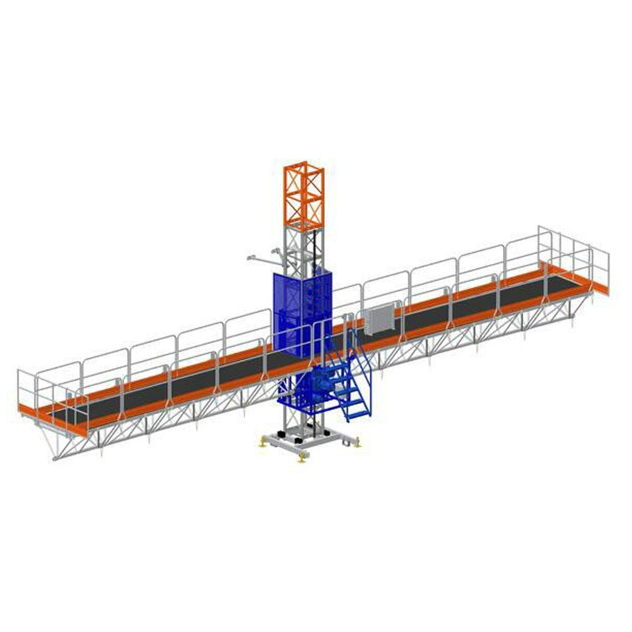 CE Approved!Mast climbing working platform/mast climber