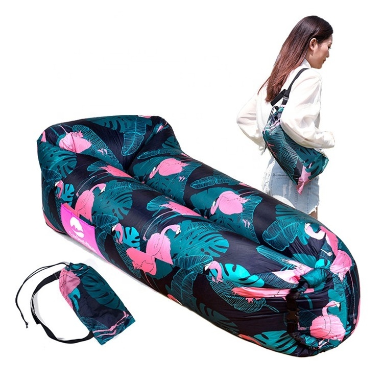 Wholesale Inflatable Sofa Lounger Lazy Air Bed Sofa Bean Bag