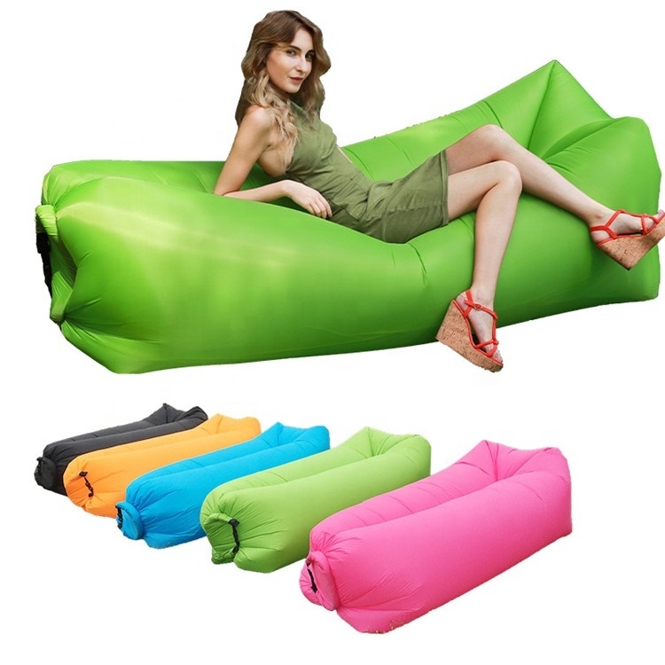 Beach Bean Bag Lazy Sofa Set Inflatable Summer Sleeping Bag Chair for Adults and Children