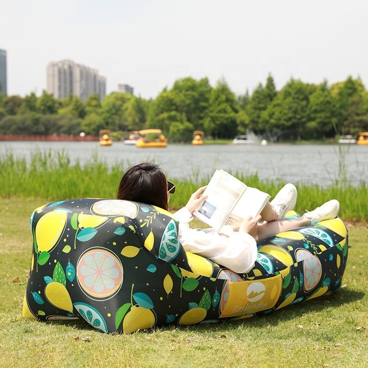 Wholesale Inflatable Sofa Lounger Lazy Beach Air Couch Sofa Bed