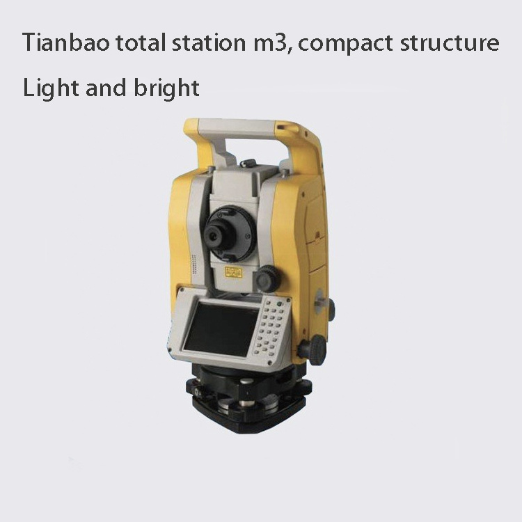 survey equipment 5000m reflectorless hi-target robotic topographic total station 5km 22ppm total station robotic monitoring M3 t