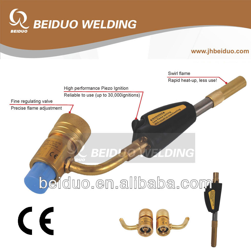 MAPP High quality Self Lighting Brazing Torch Hand Torch welding torch BDW-1S