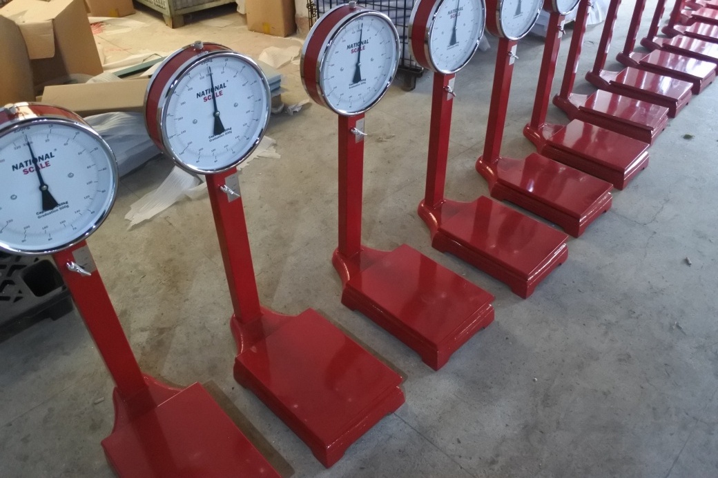 50kgs 100kgs 150kgs Double dial platform scales spring dial scales double sided weighing scales