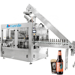 Automatic Glass Bottle Beer Making Filling Machines