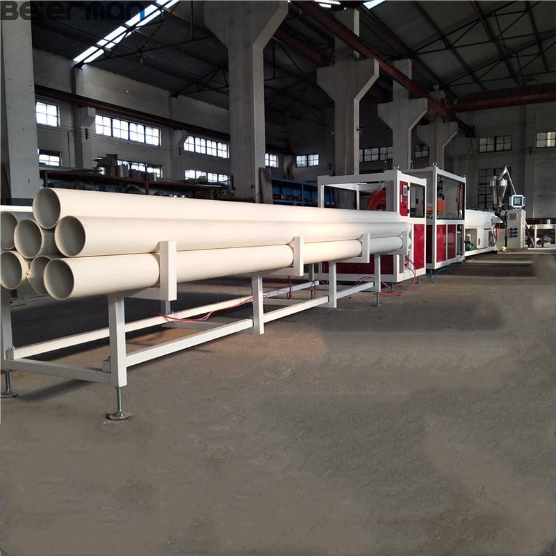 Turkey market popular UPVC PVC pipe production line/90-200mm water pipe making machine