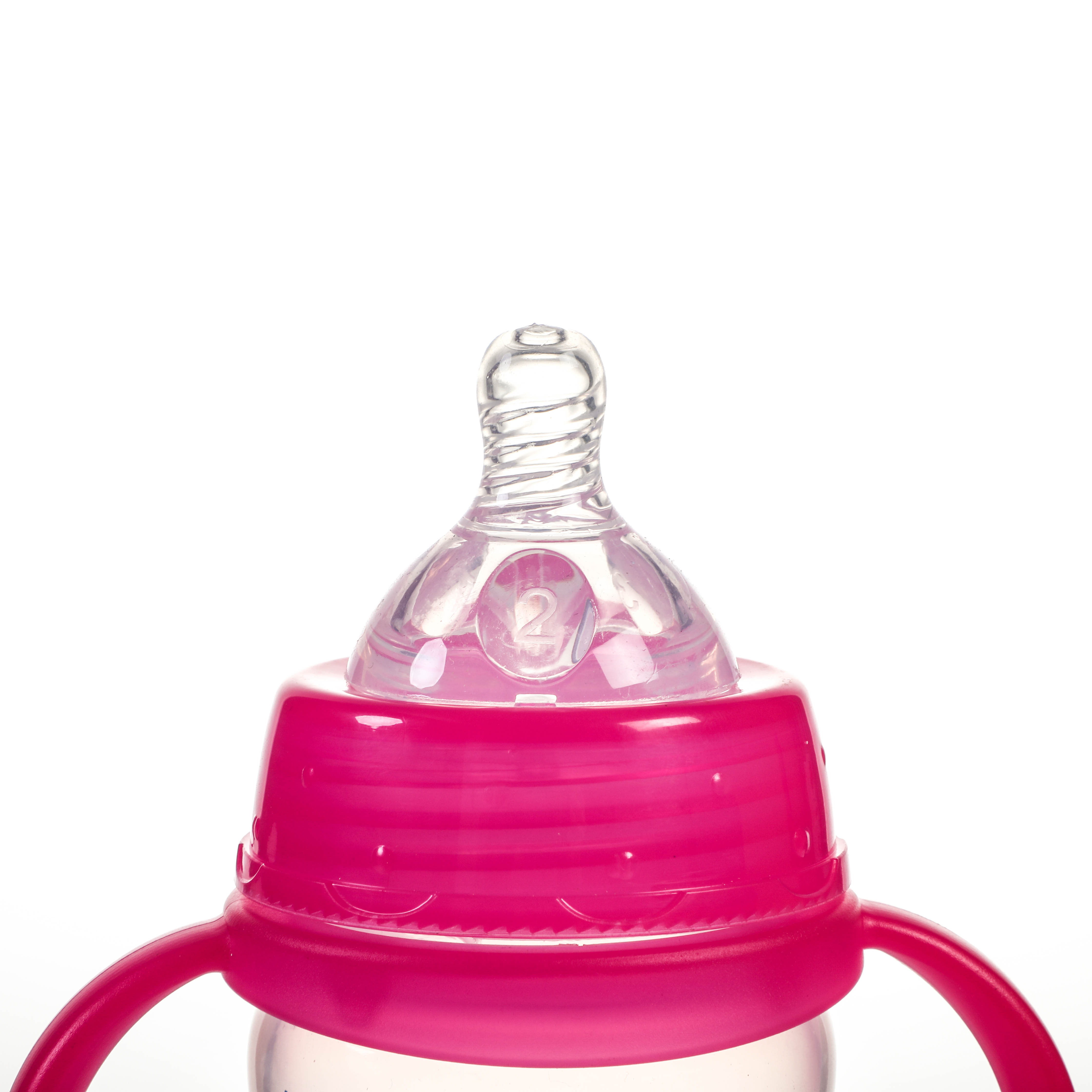 300 ML Wide Neck  Hands Free Baby Bottle Milk Feeding Baby  Bottle