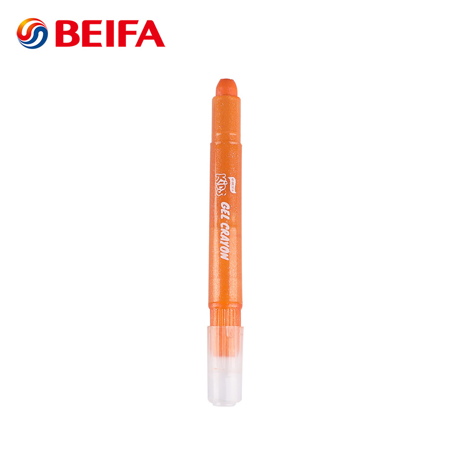 Beifa BRCY00024 Bright Color Washable Silk Gel Crayon Rotating Twistable Crayon Pen