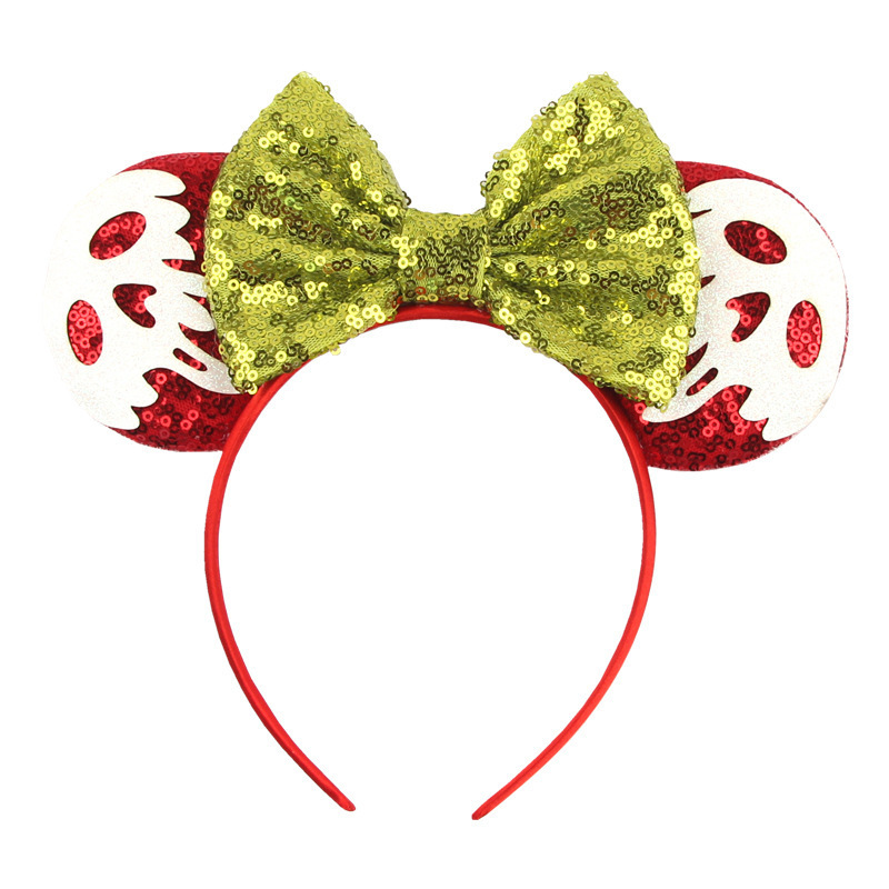 Wholesale Multiple Halloween Kids Cosplay Hairband Pumpkin Party Headband Stylish Mouse Ears Bow Hair Hoop