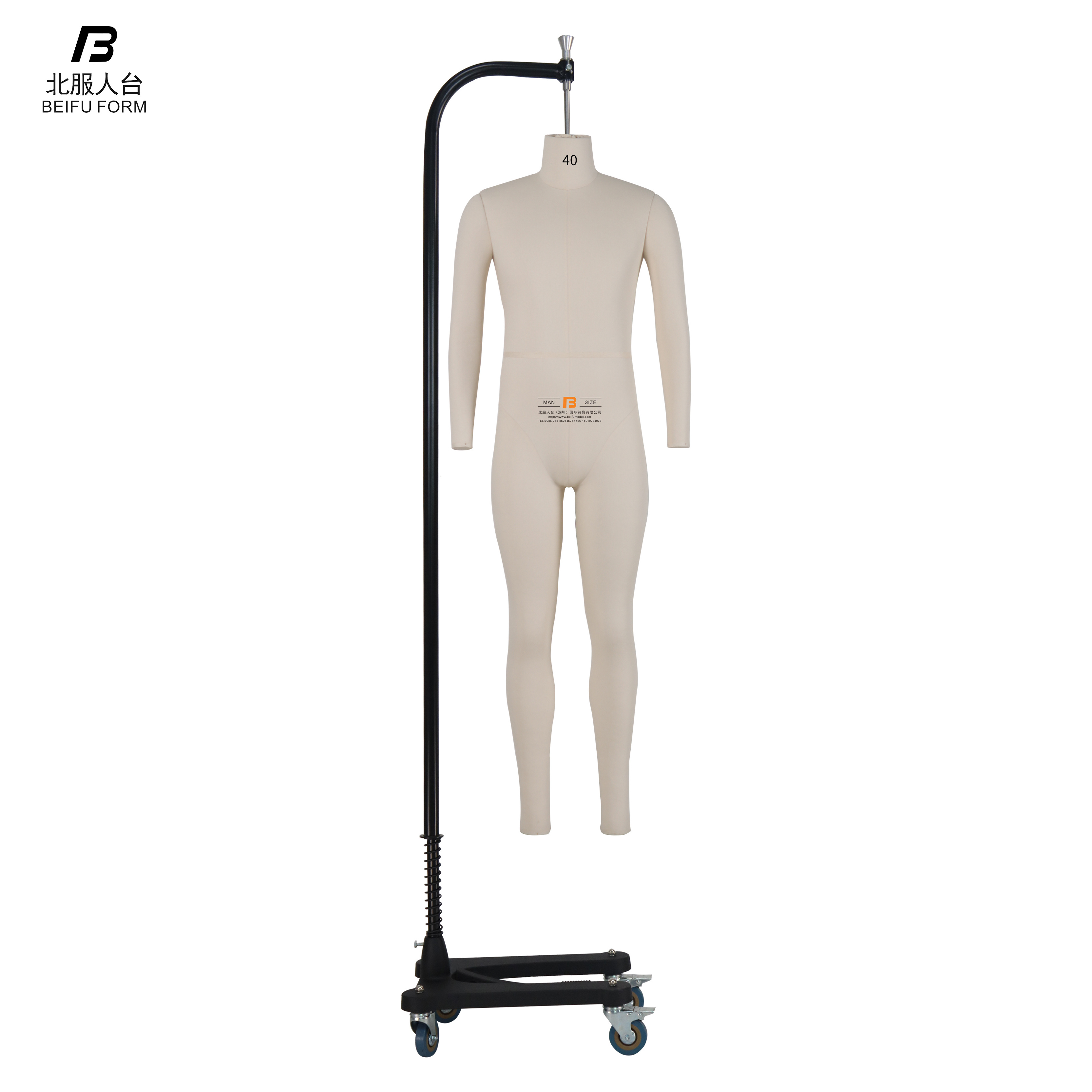 full body draping form and body foam male mannequin mannequin male body dummy on dress