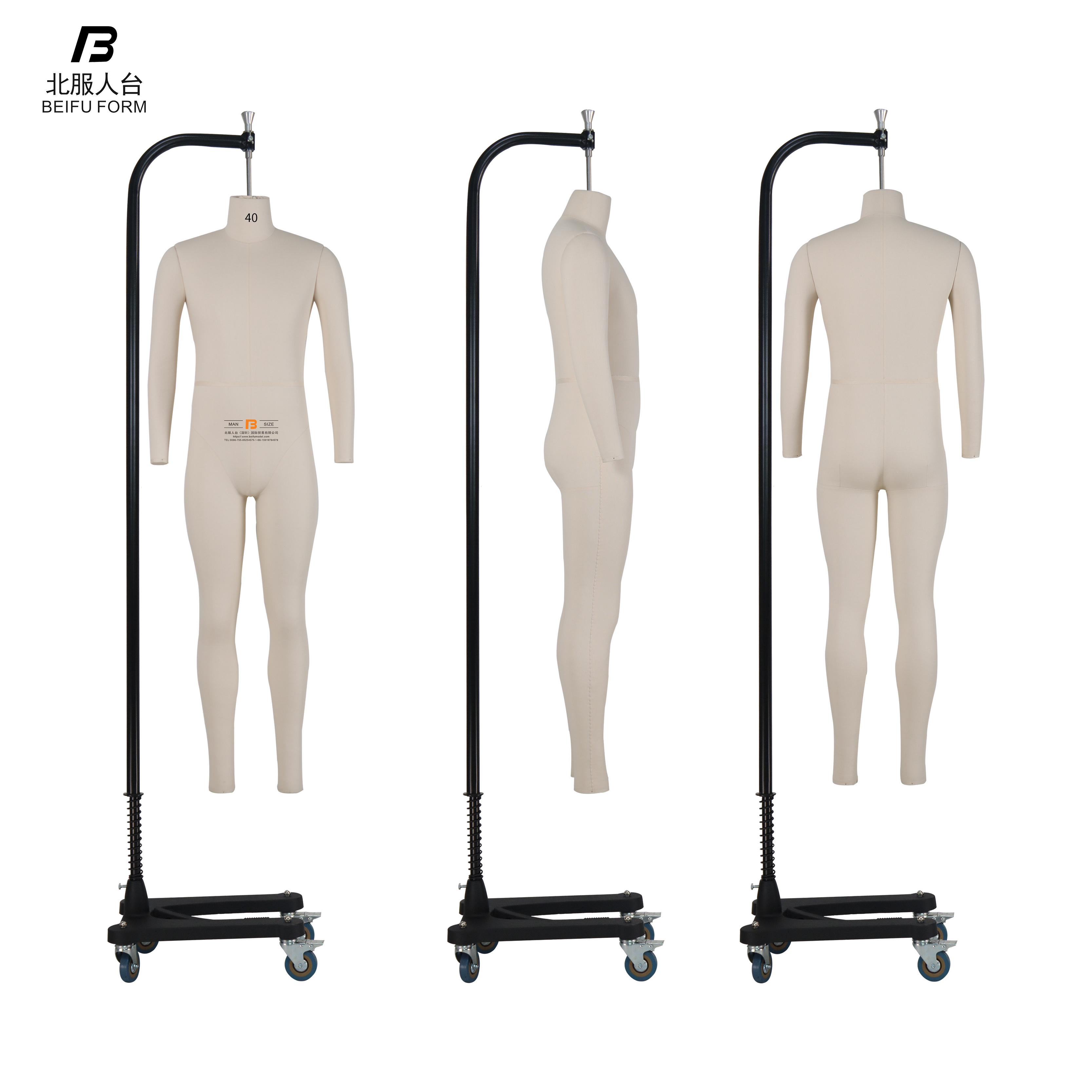 full body draping form and body foam male mannequin mannequin male body dummy on dress