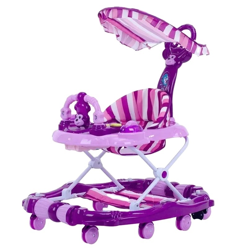 2023 360 Degree Rotating Baby Start Push Learning Jumper  Trolley Walker Trolley Baby Walker