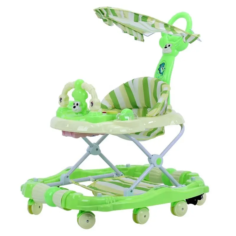 2023 360 Degree Rotating Baby Start Push Learning Jumper  Trolley Walker Trolley Baby Walker