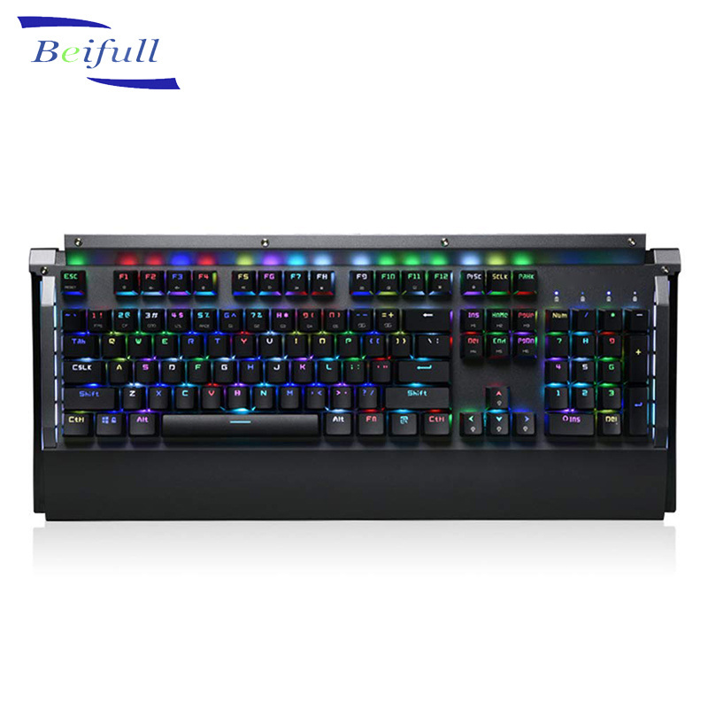 Top quality 104 keys keyboard mechanical RGB with Kailh Box switch