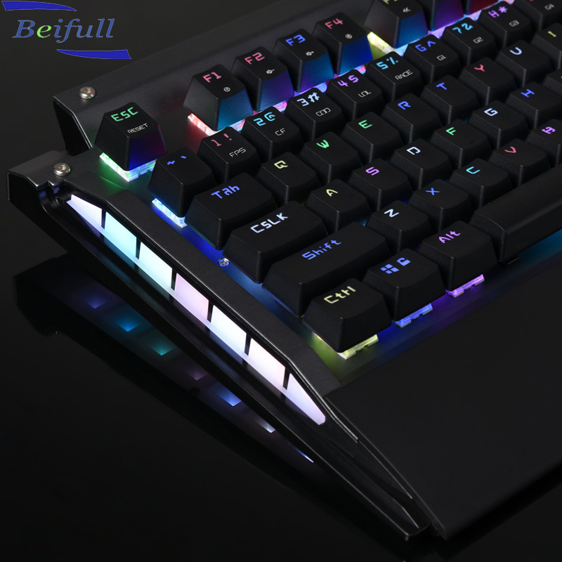 Top quality 104 keys keyboard mechanical RGB with Kailh Box switch