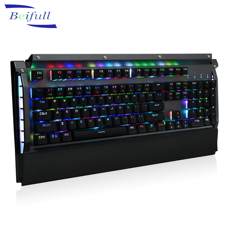 Top quality 104 keys keyboard mechanical RGB with Kailh Box switch