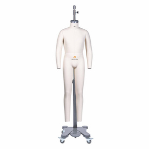 Beifuform full body male dummy customized mannequin USA size 40 dress form men for draping sewing dummy