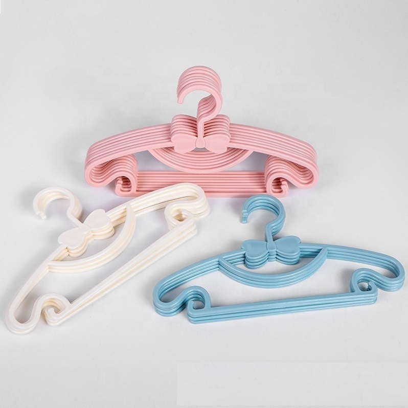 Wholesale Clothes Hangers Coat Hangers Plastic Kids Hangers  For  Children