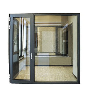 Exterior Aluminium Door Glass Frames Double Entry Casement Interior Doors French Residential Swing Patio Door