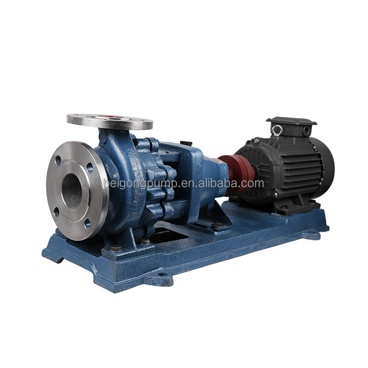 Stainless steel centrifugal pump chemical resistant circulation pumps single stage end suction water pump