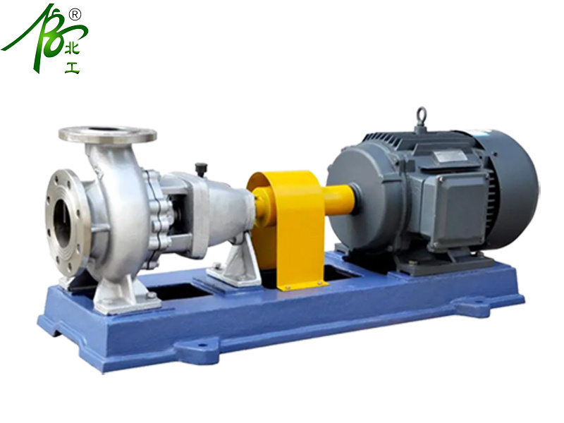 IH Horizontal Single Open Semi-Open Impeller Stainless Steel Chemical Centrifugal Pump