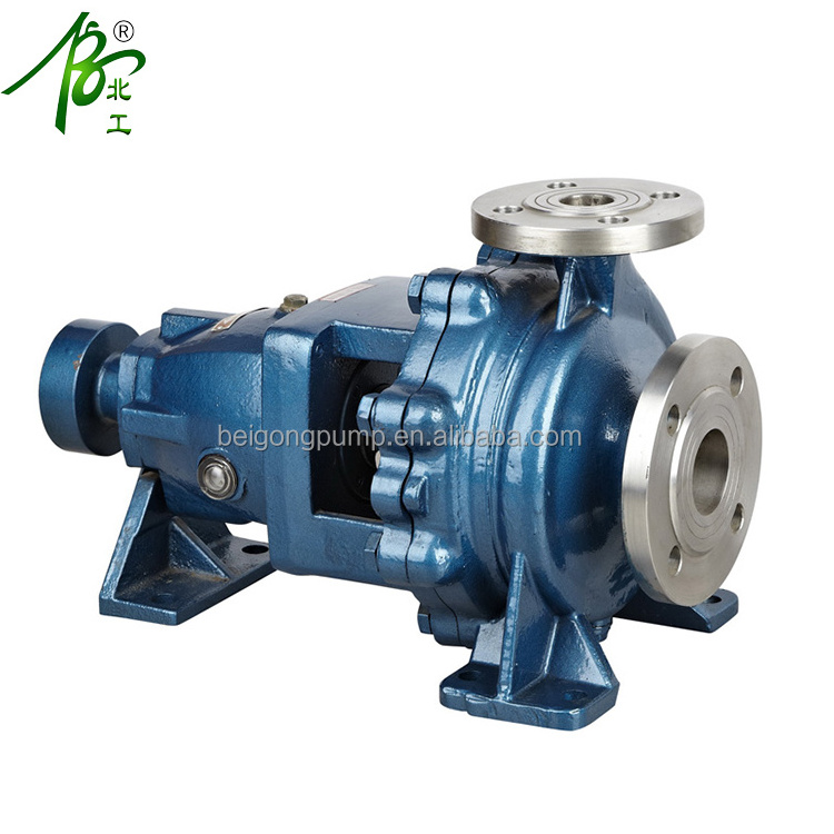 IH Horizontal Single Open Semi-Open Impeller Stainless Steel Chemical Centrifugal Pump