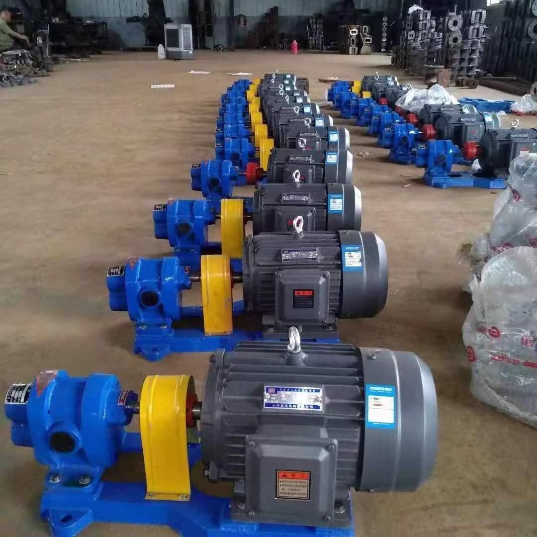 High Pressure High Viscosity Electric Booster Diesel Lube Fuel Oil Transfer Gear Pump