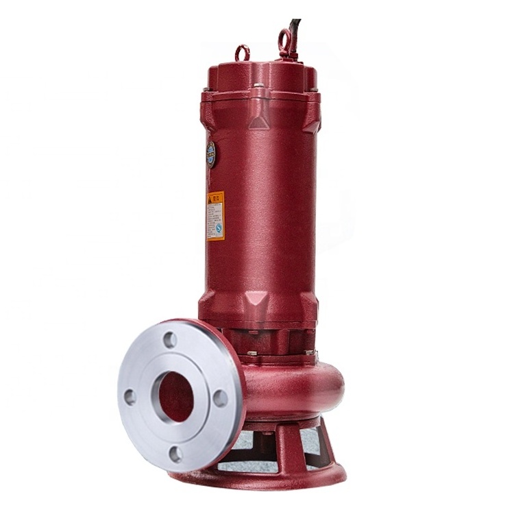 0.5 hp 370w Deep puddle Sewage pump 1 hp WQ large flow submersible sewage pump with float switch